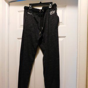 Men's Black Banded Sweats